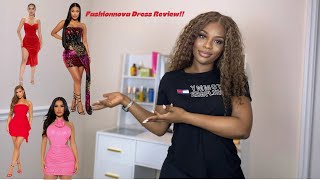 FASHIONNOVA DINNER DRESSES REVIEW!!