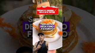 PANCAKES de zanahoria 🥕 con 42 GR de Proteína 🥞 #pancakes #proteína #perdidadepeso #postrefit