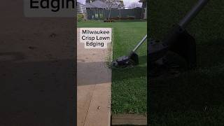 Milwaukee Ricprocating Scissors // Lawn Edging #lawn #lawncare #shorts