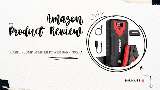 CARHEV Jump Starter Power Bank Review