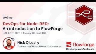 DevOps for Node-RED: Introduction to FlowForge