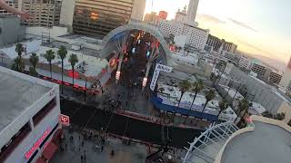 Ziplining Over Freemont Street In Las Vegas | Vegas Experiences | Car Living In Las Vegas