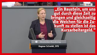 Rede zur Anpassung der Ver­ordnungs­ermächtigungen beim Kurzarbeitergeld