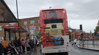 Recent transfer, GAL E122 on bus route 320