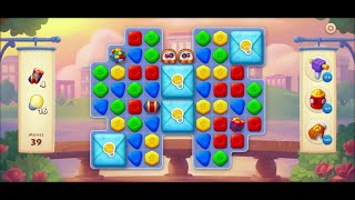 TOWNSHIP   Colorful Puzzle  Match -3  game level # 2144