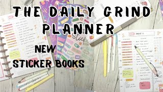 The Daily Grind Planner | New Sticker Books | Plan With Me