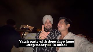 Dubai Yatch party got ruined because of rain #aadilkhan #dubailife