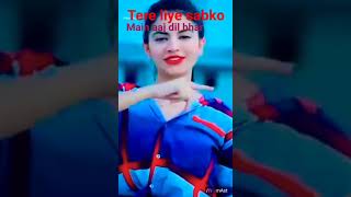 Tere liye sabko main Aaj Dil shorts video #new #video hindi song🥀 2024