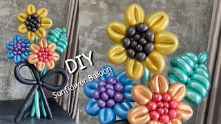 Sunflower balloon twisting tutorial