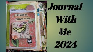 Journal With Me/ Journal Page Spread / Documenting Happy Times