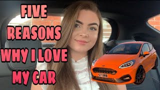 FIVE REASONS WHY I LOVE MY CAR🧡  | MK8 FIESTA ST PERFORMANCE EDITION