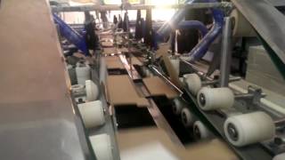 Auto Folder Gluer machine, Side pasting Carton, E-flute