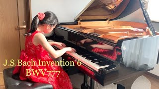 J.S.バッハ インヴェンション 第6番 ホ長調 BWV777 / インベンション6 / J.S.Bach