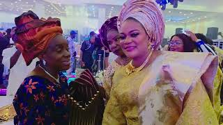 Watch Ooni Of Ife Siblings Children Wives On The Dancing Floor At His 50th Birthday Party (1)