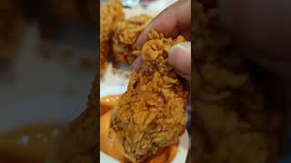 KFC Crispy Fried Chicken Hot wings with Spicy dip sauce