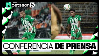 Conferencia de prensa Atlético Nacional