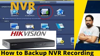 how to save cctv footage to usb hikvision