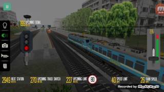 Indian train simulator custom mode New Delhi to Agra double heading