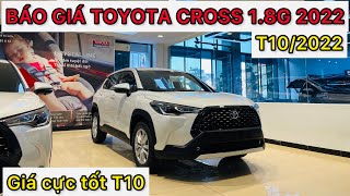 ✅ Giá xe Khuyến mại Toyota Cross 1.8G 2022| Bất ngờ đủ màu giao ngay| Tổng lăn bánh mới nhất