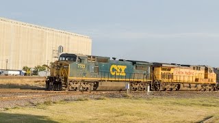 [HD] Westbound Union Pacific Grain Train at Saginaw, TX