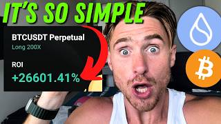 26,000% Gain using My Best Simple Leverage Trading Strategy