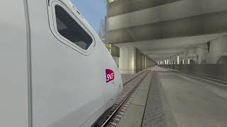 Train Simulator 2022 | A pair of TGV Duplex's departs Lille Europe with a Nantes service