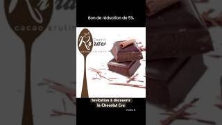 🍫 le Chocolat Cru de chez Rrraw _ Bon de réduction de 5 %  #chocolate #degustation #alimentation