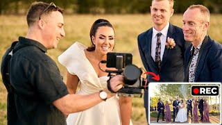 Wedding Filmmaking Behind The Scenes SOLO Handheld  - Easy FX3 Wedding Video 📷