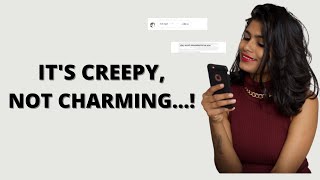 Reading thirsty texts from creepy men | Apoorvakumar designs