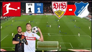 Spätes Unentschieden für schwache Schwaben: VfB Stuttgart - TSG Hoffenheim (1:1) | Taktik-Analyse