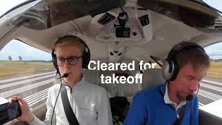 SE-LVG Cleared for Takeoff