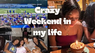 CRAZY WEEKEND IN MY LIFE | Football game, Party dinner, Meeting Luh Tyler, and more. 🤍