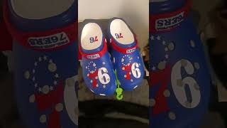 #76ersbasketball #crocs #nba