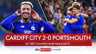 Pompey FALL to bottom of Championship table 😨 | Cardiff City 2-0 Portsmouth | EFL Highlights