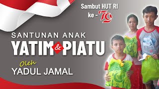 Sambut HUT RI KE 79, YADUL JAMAL santuni 90 anak yatim dan piatu