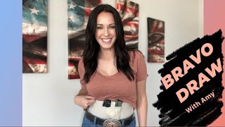 BRAVO DRAW! Bravo Belt Concealment | with Amy