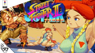 Super Street Fighter II Turbo (3DO/1994) - Cammy [Playthrough/LongPlay] (スーパーストリートファイターIIターボ: キャミィ)