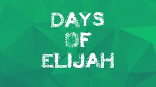 DAYS OF ELIJAH | Praise & Worship Song lyric video