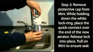 Nimbus WaterMaker Mini Faucet Mount RO System Installation