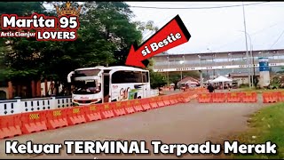 Bus Marita Tujuan Cianjur-Merak Bestie 95 Lovers #videobusindonesia