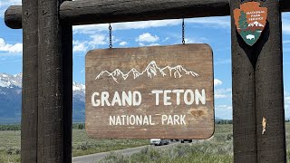 Exploring in Grand Teton National Park