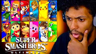 Reacting to EVERY Super Smash Bros Ultimate Reveal