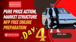 PURE PRICE ACTION, MARKET STRUCTURE ||NFP FREE ONLINE PREPARATION \\ ABCD STATEGY