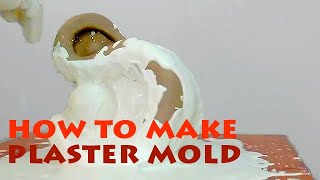 How to make plaster mold for ceramic sculpture