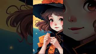 Witches' Night: 2 Hours of Lofi Halloween Music for Parties | Spooky Sounds & Ghibli Inspired Images