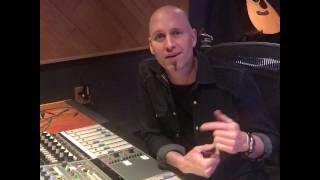 Matt Scannell from Vertical Horizon at Studio City Sound