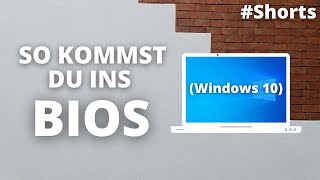 BIOS unter Windows öffnen