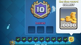 No Sweat Win 10-0 Sudden Death Instant Gold! Clash Royale