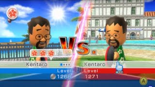 Wii Sports Resort - Table Tennis (Kentaro vs. Kentaro)