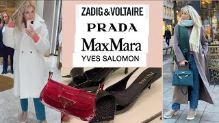 Шопинг: Потеряла Голову от БРЕНДОВ : PRADA/Max Mara/Chanel/Zadig &Voltaire/Yves Salomon/